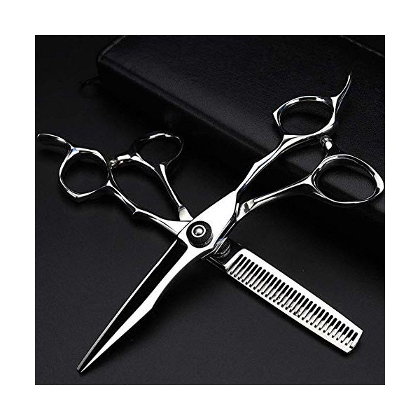 Outils de salon de coiffure, ciseaux de coiffure professionnels, ciseaux à cheveux Kit de ciseaux de coupe de cheveux Ciseaux