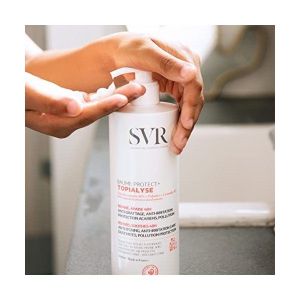 SVR - Baume Corps & Visage Topialyse Protect+ - Formule Brevetée - Pour Peau Atopique - Répare & Apaise 48h - Anti-Irritation...
