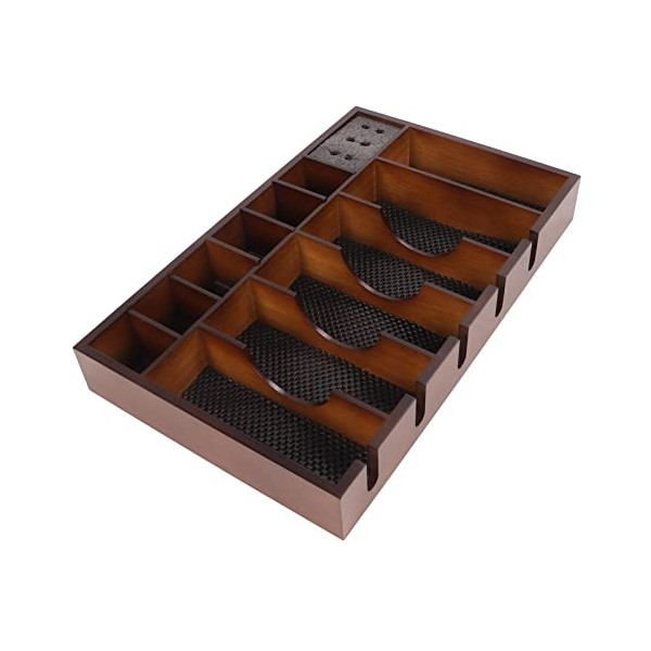 Support de Tondeuse de Coiffeur en Bois, Organisateur de Plateau de Tondeuse de Coiffeur de Grande Surface, Organisateur de S