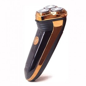 GATASE Rasoir électrique Rasoir for Hommes, Rasoir Rotatif Sec et secousse Rapide avec Une Coupe-Pop-up et LED Affichage