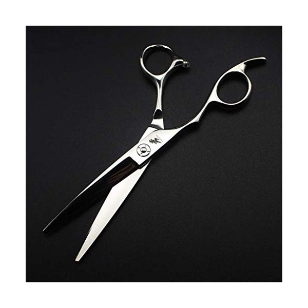 Chaomeiart Main Gauche Ciseaux 440C Coiffure Coiffeur Professionnel Plat Dents À Effiler Ciseaux 6.0 Outils Set Salon De Coif