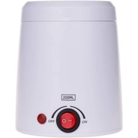 KEDUODUO Chauffe-Cire Épilation Chauffe-Cire, Pot Unique Blanc, Chauffe-Cire DIY Épilation Machine pour Bikini Zone, Bras, Ja