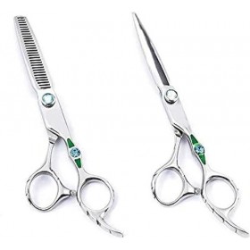 Ciseaux de barbier 6 pouces ciseaux de coiffure professionnels ciseaux de cheveux coupe de cheveux ciseaux amincissants cisea...