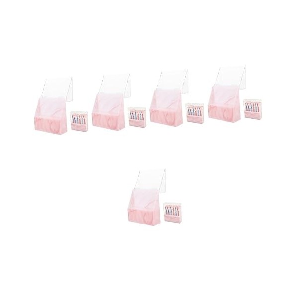 Pincettes dextension de cils, 4 pièces, support de rangement pour pinces à épiler, support dexposition avec couvercle, reco