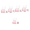 Pincettes dextension de cils, 4 pièces, support de rangement pour pinces à épiler, support dexposition avec couvercle, reco