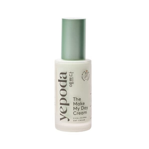 Yepoda - THE MAKE MY DAY CREAM - Crème de jour hydratante anti-âge au CICA 50 ml Crème Jour et Nuit