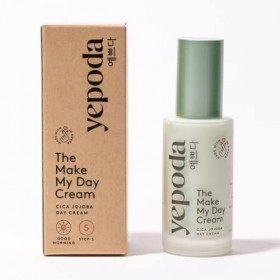 Yepoda - THE MAKE MY DAY CREAM - Crème de jour hydratante anti-âge au CICA 50 ml 