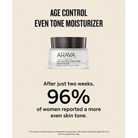 AHAVA La Crème Hydratante Anti-âge Teint Uniforme SPF20 - Soin de Jour Hydratant pour une Peau Jeune et Lumineuse - 50ml