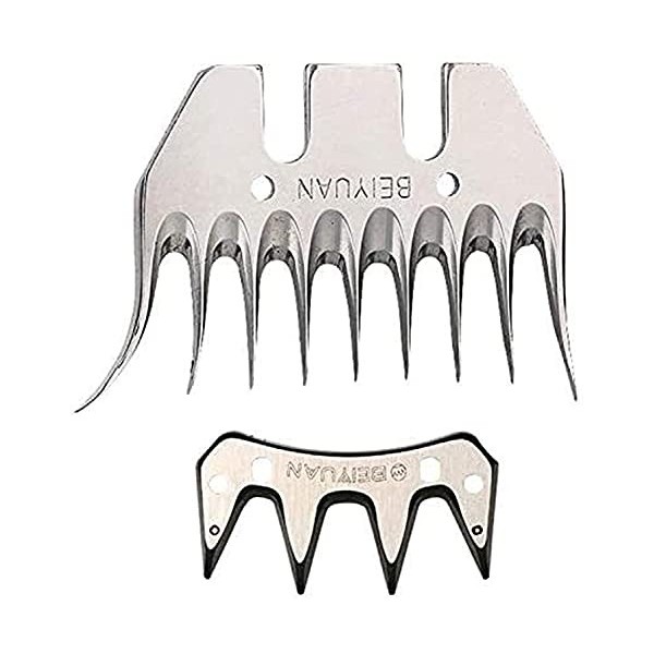 Electric Sheep Shears Blades Shearing Machine Spare Blade Replacement Goat Clipper Blades Special B 9 Straight Tooth Blade 