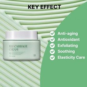 TNTN MOMS Vegan Jeju Chou Crème Soins de la peau Anti-âge Collagène Léger Bio Sans parfum Apaisant Apaisant Crème Jour et Nuit