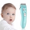 OUSIKA Tondeuse à cheveux for bébé, Tondeuse à cheveux for enfants, Tondeuse électrique silencieuse, Machine de découpe silen