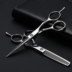 Ciseaux de coiffure professionnels de 5,5 pouces, ensemble de ciseaux de coiffure et damincissement