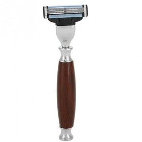 GHQYP Pratique Support de Brosse de Rasoir à Barbe pour Hommes, Support de Brosse de Bol de Savon à raser en Acier Inoxydable