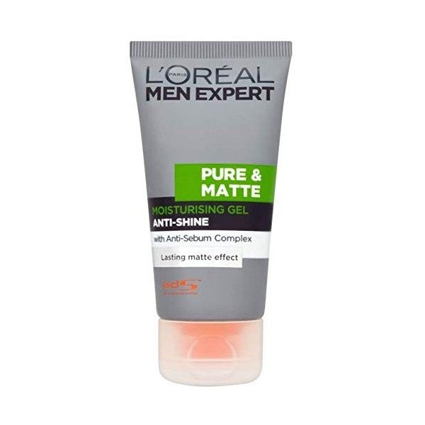 Men Expert de LOreal Paris Pur & Mat Gel Hydratant Anti-Regraissant 50ml