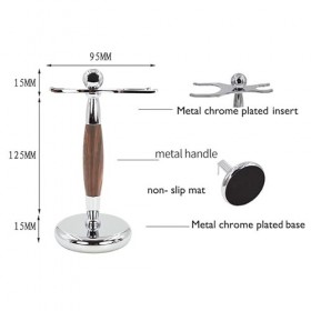 LEFEDA Simple Supports de Brosse de Rasoir pour Hommes, Support de Brosse de Rasage de Nettoyage dépilation de Mode, Ensembl