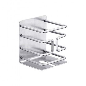 LHLLHL Stand Wall Story Story Rack Rack Bains Organisateur Pas de poinçonnage Home Auto Adhésif Auto-adhésif Salon électrique