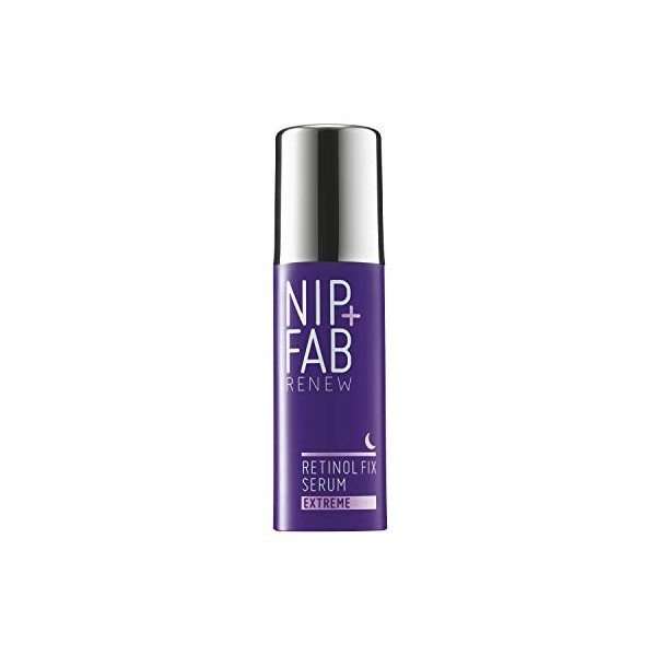 Nip + Fab Retinol Fix Serum Extreme 0.3% | Sérum au Rétinol | Sérum Anti-rides | Premiers Signes de lâge | Aloe Vera | Pepti