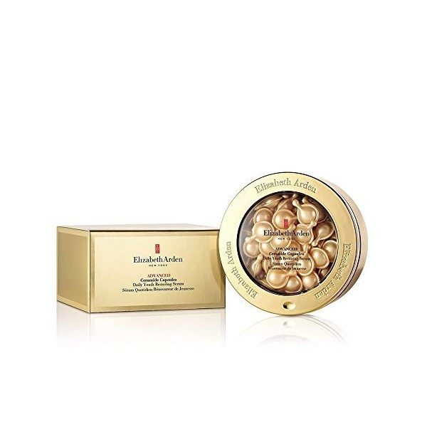 Elizabeth Arden Advanced Ceramide, Sérum Quotidien Rénovateur de Jeunesse 60 Capsules , Triple Effet Anti-Âge, Sérum Visage C...
