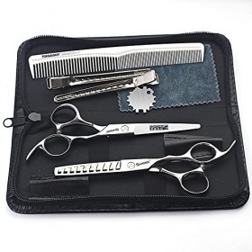 Ciseaux pour Animaux de Compagnie 6"Groupe Professionnel de Ciseaux de Coiffure, Ciseaux Minces pour stylistes, Groupe Multif
