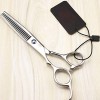 Ciseaux Amincissants pour Cheveux Droits pour gauchers Outils de Salon de Coiffure Ciseaux de Coupe de Cheveux Professionnels