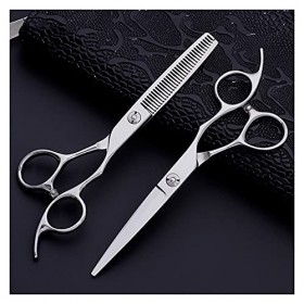 Ciseaux multifonctionnels, Ensemble de ciseaux de coiffure de 6,0 pouces, Ensemble de ciseaux de coiffeur à cinq pièces, Ense