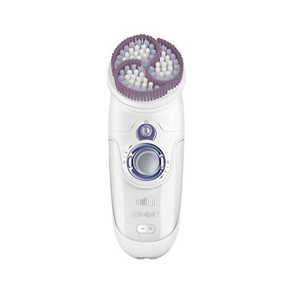 Epilateur Braun Silk-épil 7 SkinSpa 7921 Wet & Dry + Brosse exfoliante