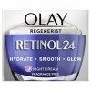 Olay Regenerist Retinol24 Crème de nuit hydratante au rétinol et à la vitamine B3 Parfum 50 ml Crème Jour et Nuit