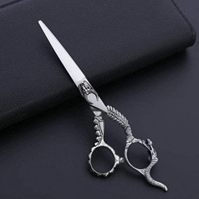 Ciseaux De Coiffeur Ciseaux De Coiffure Professionnels Et Ciseaux Amincissants Forme Dépée 15 Cm Couleur Argent Salon De Coi