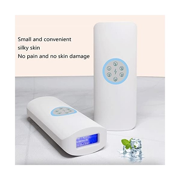 Epilateur Electrique Visage Femme Homme Sourcil Laser Épilateurs à Lumière Pulsée Ipl Satin Glow Réglage de Lénergie à 6 Vit