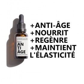 Sérum Visage ANTI-ÂGE | 100% naturel | Avec Bakuchiol 1% alternative naturelle au rétinol + Huile de figue de barbarie BIO C...