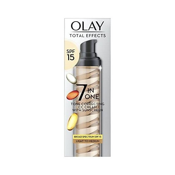 Olay Total Effects 7-in-1 Tone Correcting Uv Moisturizer, 1.7 Fluid Ounce