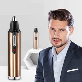 XIXIDIAN Tondeuse à Cheveux Oreille et Nez, Coupe-Cheveux au Nez pour Hommes,USB Tondeuse Rechargeable à loreille et au Nez 