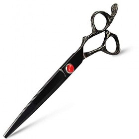 Ciseaux de coiffure professionnels, ciseaux à cheveux, kit de ciseaux de coupe de cheveux, ciseaux amincissants droits, outil