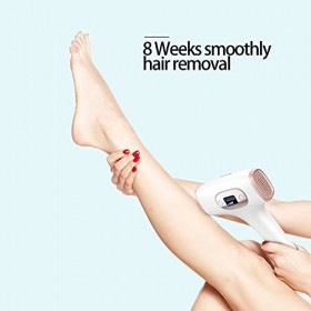 Appareil Dépilation au Laser I P L pour Femmes et Hommes, épilateur Portable I P L, épilateur Permanent Indolore avec Refroi