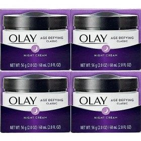 Olay Age Defying Classic Night Cream, 2 Ounce Pack of 4 by Olay