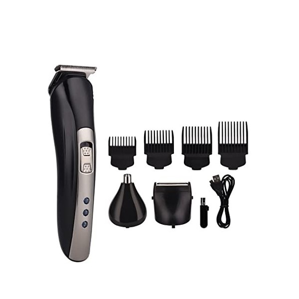 Tondeuse à cheveux pour homme, 3 en 1 rechargeable, tondeuse à cheveux, tondeuse à nez, rasoir, rasoir, rasoir, rasoir pour h