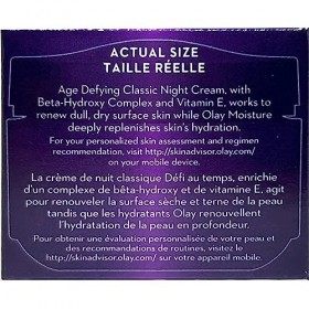 Olay Age Defying Classic Night Cream, 2 Ounce Pack of 4 by Olay