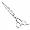 7 Inch Professional Barber Hair Thinning and Cutting Scissors Razor Edge and Teeth Edge Hairdressing Scissors