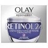 Olay Retinol 24 Crema de noche, Crema facial retinol sin fragancia,Rutina facial nocturna, crema de noche antiedad para una p