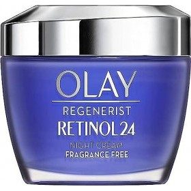Olay Regenerist Retinol24 Crema Hidratante De Noche Sin Fragancia para una Piel Suave y Radiante Con Retinol y Vitamina B3 50...