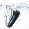 JJZXD Rasoir électrique Rasoir Rechargeable pour Homme Rasoir Lavable pour Tout Le Corps Rasage Sec et Humide Double Rasage