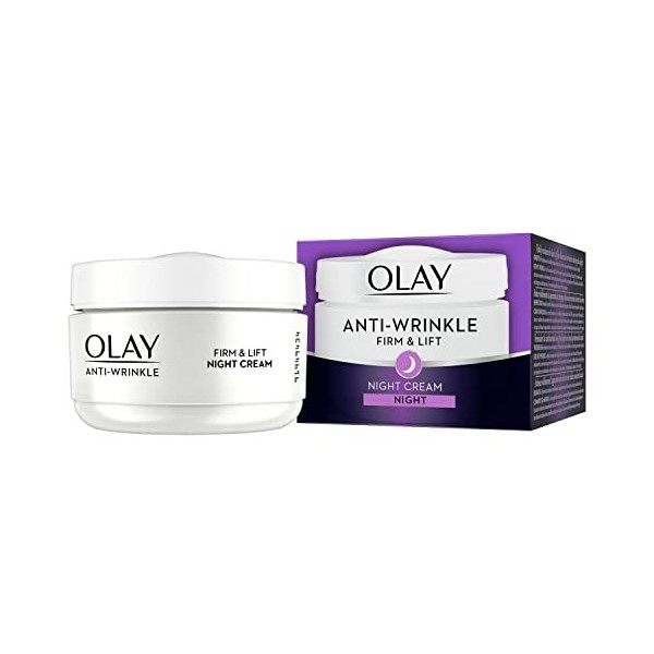 Olay A.Wrinkle Reafir.Noche 50 Crème Jour et Nuit