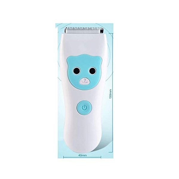 GFDFD Bébé électrique Tondeuse à Faible Bruit Enfants Rechargeable Clipper étanche bébé Tondeuse Enfant Rasoirs Accessoires é