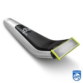 Philips qp6620/20&nbsp;alimenté et sec Noir, citron vert, argent Tondeuse à barbe&nbsp;–&nbsp;épilateurs pour la barbe 0,4&nbsp;mm, 1&nbsp;cm, Noir, 