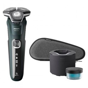 Philips Rasoir S5884/50 sans fil pour rasage à sec ou humide, technologie SkinIQ, lames SteelPrecision, 60 min dautonomie, v