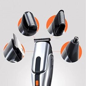 Tondeuse à Cheveux pour Homme, Tondeuse à Cheveux électrique multifonctionnelle 5 en 1 pour Le Nez, Rasoir, Peigne Limite, tê