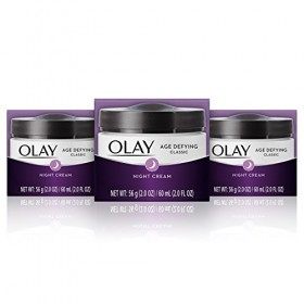 Olay Age Defying Classic Night Cream, 2 OZ Pack of 3 by Olay