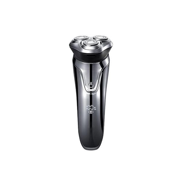 Rasoir électrique pour hommes, rasoir électrique pour hommes, rasoir rechargeable 3D intelligent, rasoir électrique lavable, 