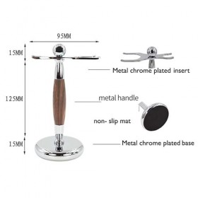 BGGIWY Supports de Brosse de Rasoir pour Hommes, Support de Brosse de Rasage de Nettoyage dépilation de Mode, Ensemble de Br