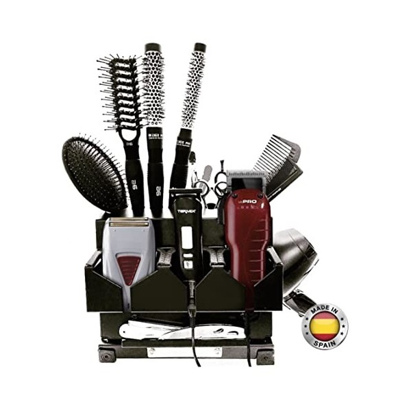 Support doutils de coiffure Premium Barber | Les machines et leurs accessoires, rasoirs, ciseaux, peignes, brosses, séchoirs